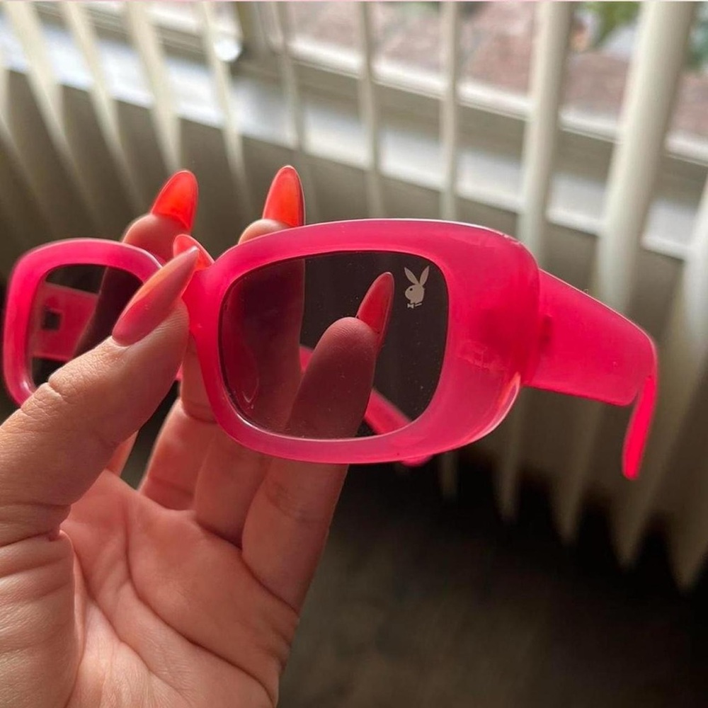 Pink Playboy Sunglasses
